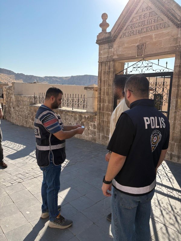 Mardin’de Okul Çevrelerinde Güvenlik Denetimi