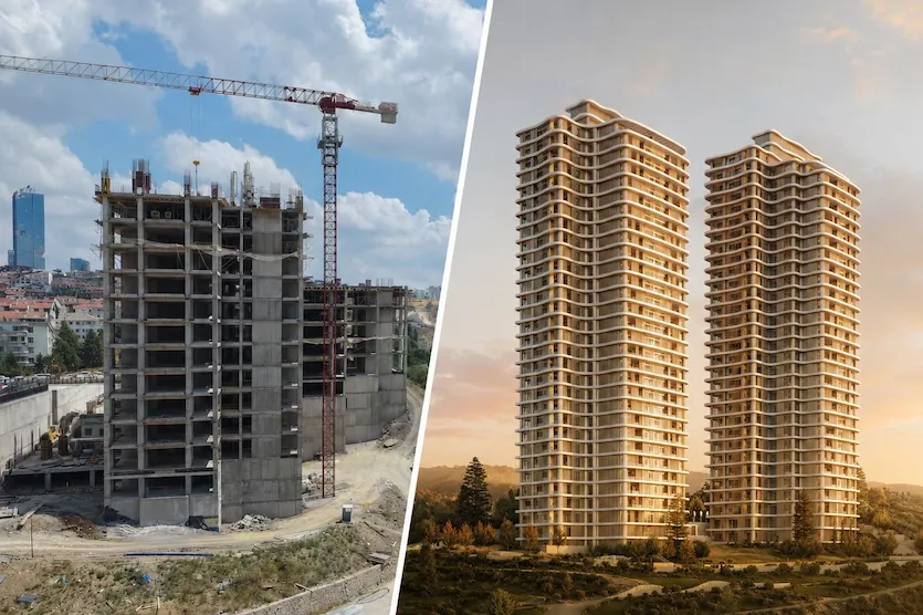Dikmen Vadisi’nde Ultra Lüks Proje Yükseliyor