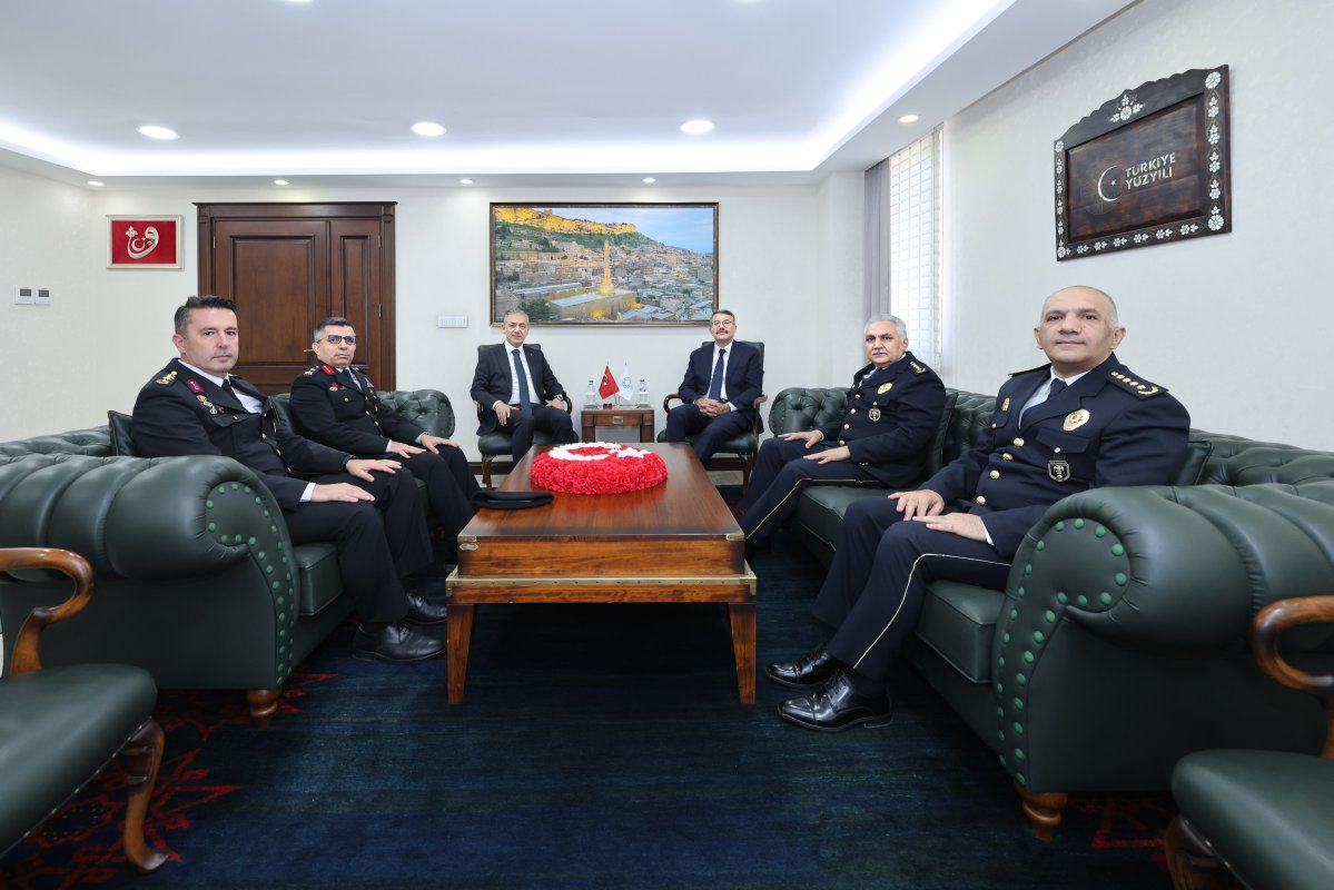İçişleri Bakan Yardımcısı Ali Çelik Mardin'de Temaslarda Bulundu