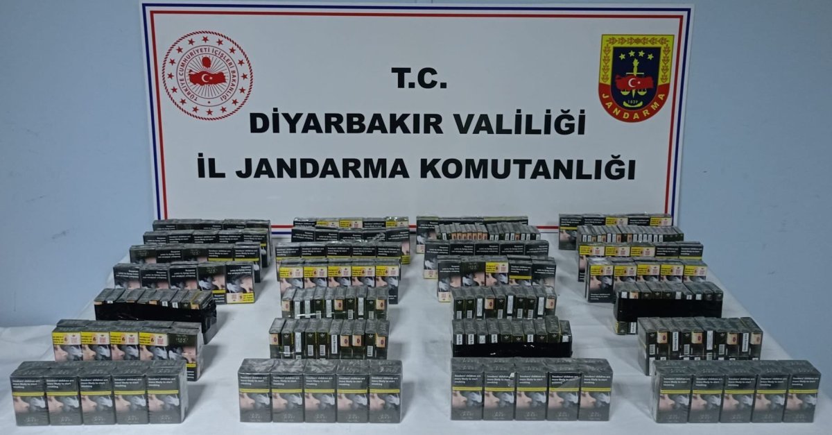 Diyarbakır'da Kaçakçılığa Jandarma Darbesi 35 Operasyonda Binlerce Kaçak Ürün Ele Geçirildi
