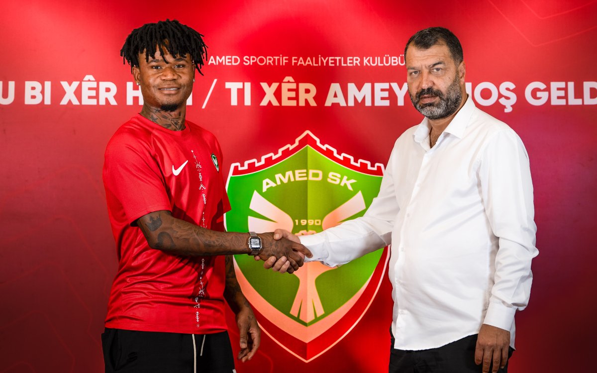 Gift Orban Amedspor Yolunda Yeni Sezonun Gol Umudu Oldu