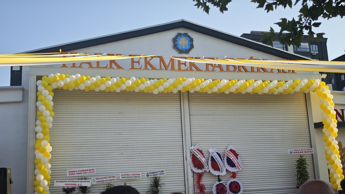 Diyarbakır Halk Ekmek Fabrikası Bugün Hizmete Açılıyor
