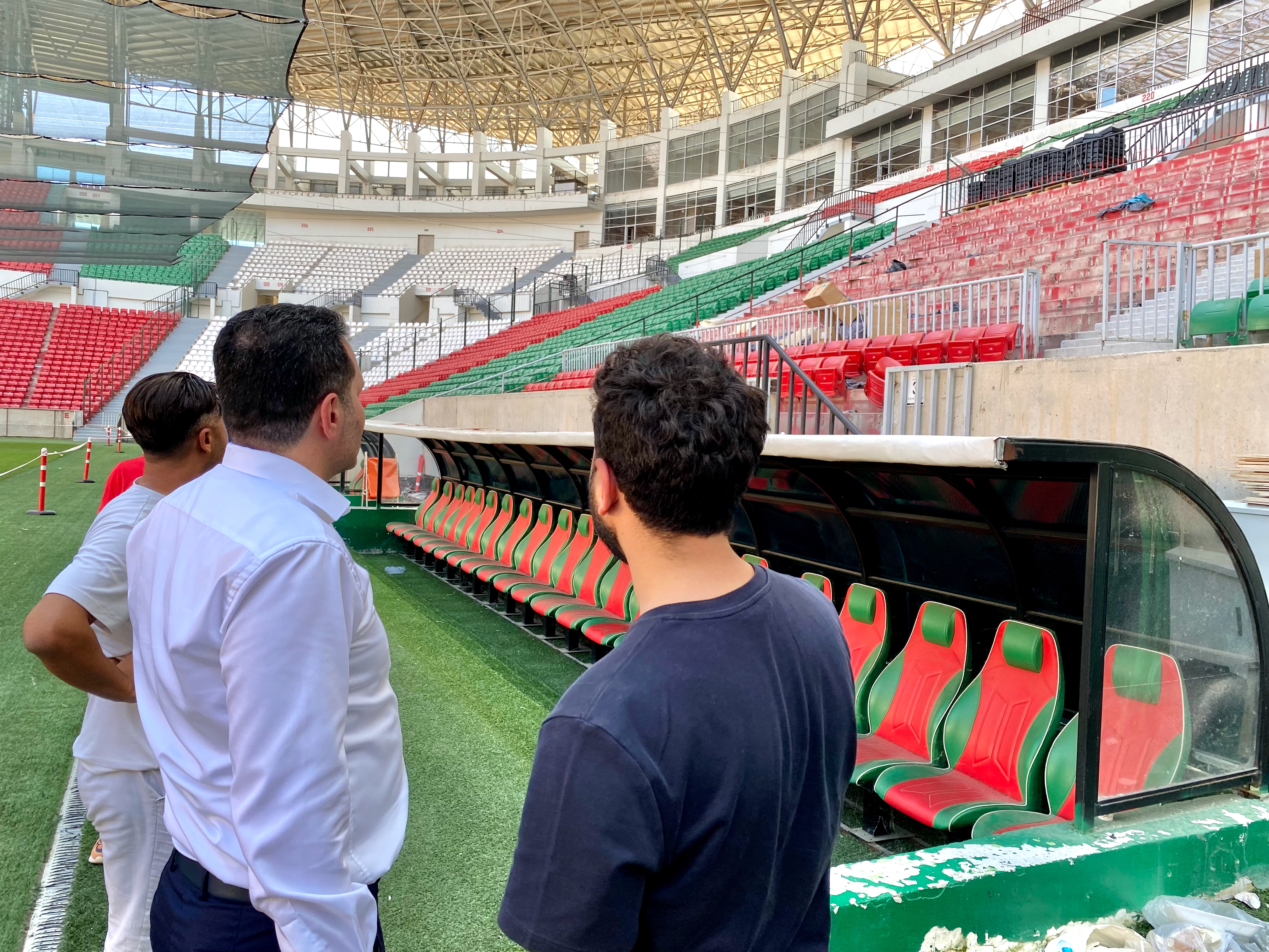 Cenk Öztekin Süper Lig'e Yakışan Bir Stadyumu Taraftarlarımızın Hizmetine Sunacağız