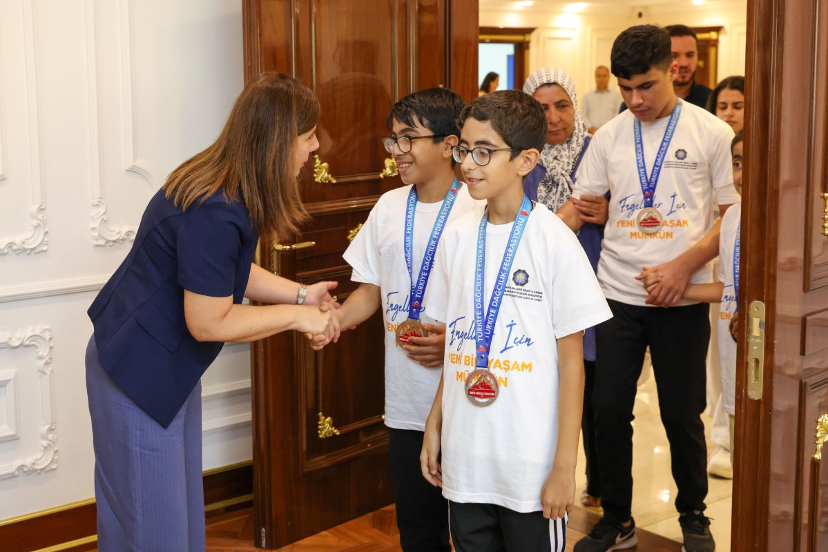 Serra Bucak’tan Türkiye Şampiyonu Sporculara Tebrik