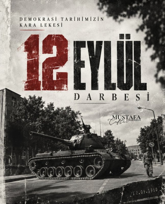 Mustafa Çiftçi’den 12 Eylül Mesajı  “Millî İrade Vesayete Asla Boyun Eğmeyecektir”