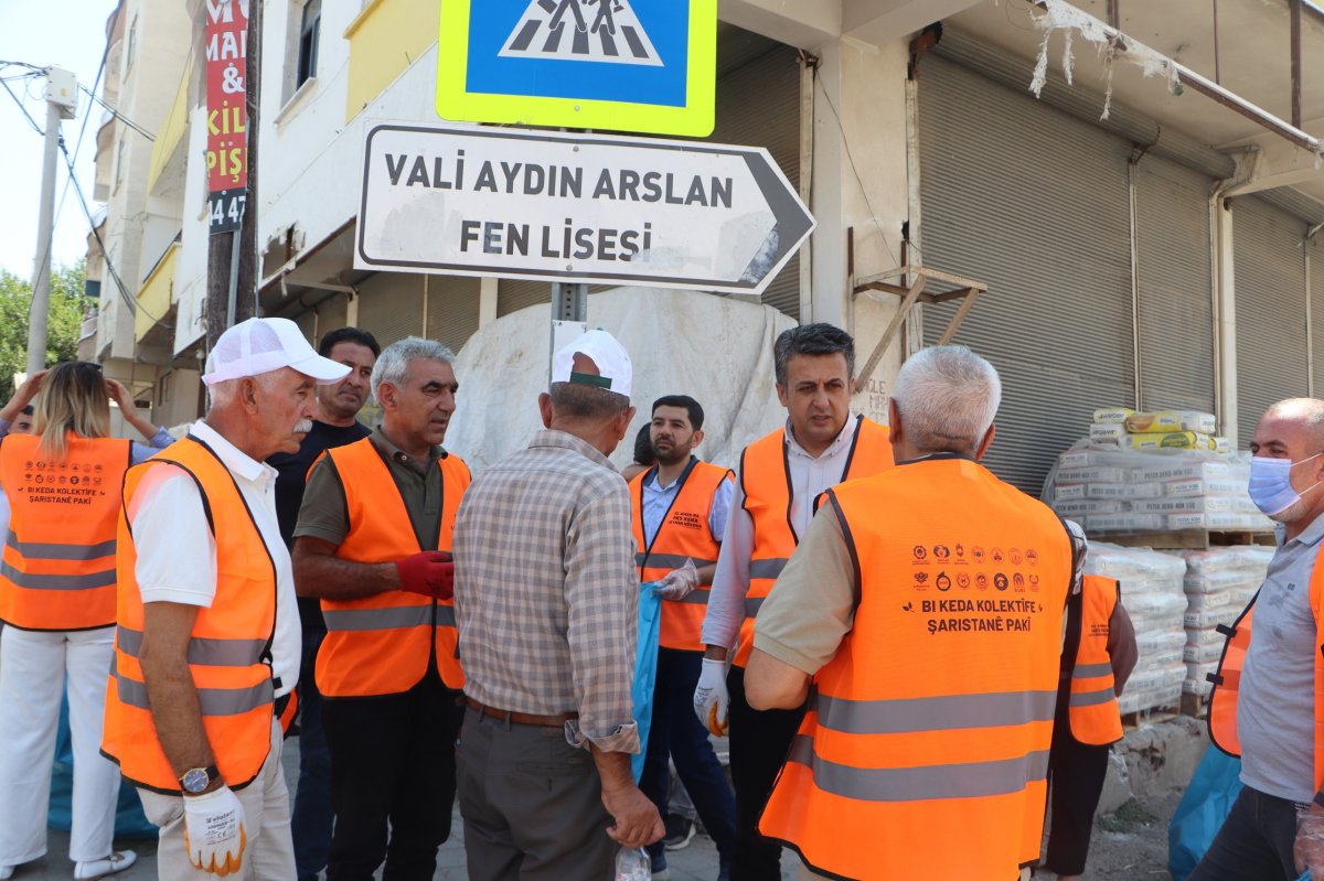 Sur’da Temizlik Seferberliği Bağıvar Mahallesi’nde Başladı