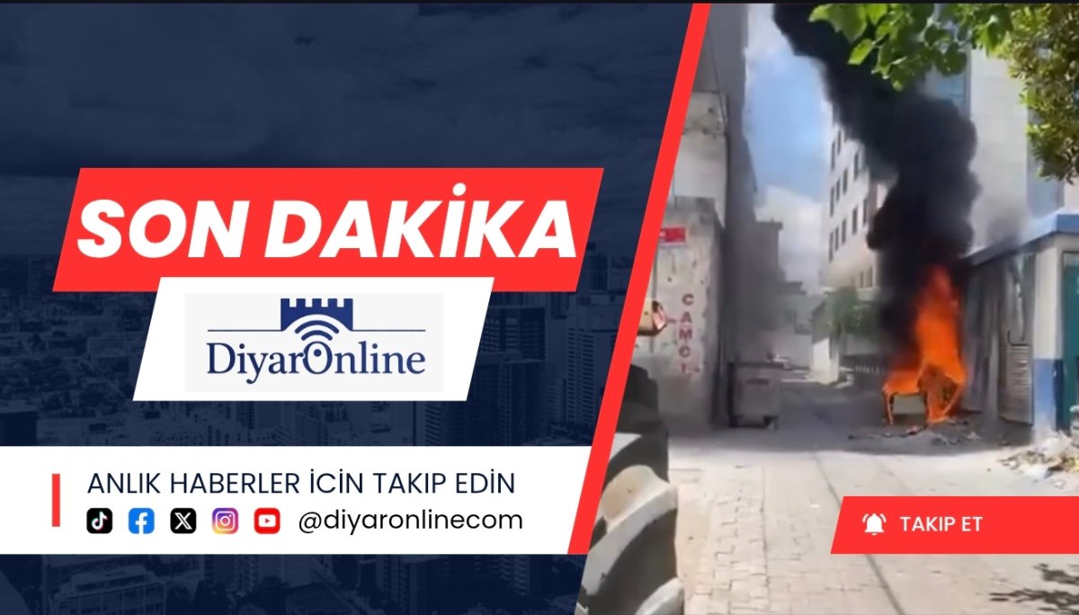 Bağlar'da Trafo Yangını Paniğe Neden Oldu