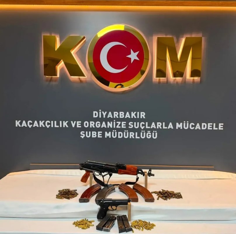 Diyarbakır'da Ortak Operasyonda Uzun Namlulu Silah Ve Mühimmat Ele Geçirildi