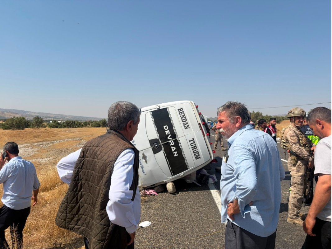Lice’de Feci Kaza 7 Can Aldı, 11 Yaralı Hastaneye Kaldırıldı