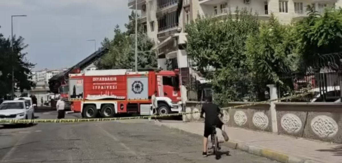 Bağlar’da Korkutan Yangın