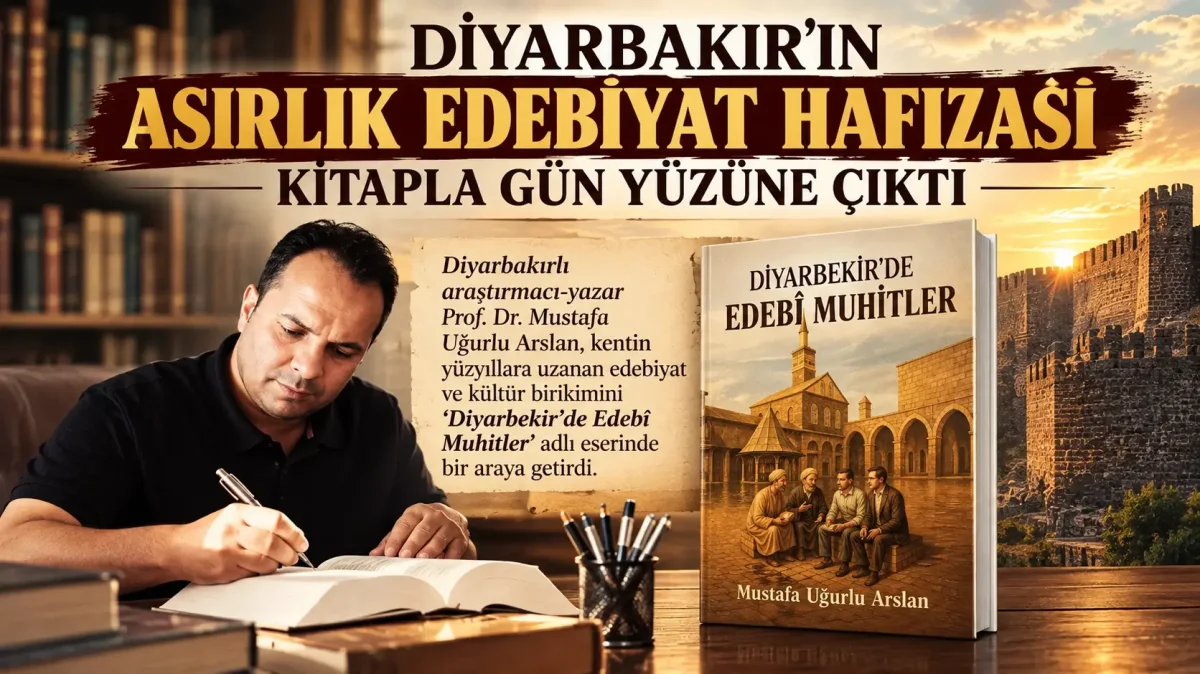 Diyarbakır'ın Asırlık Edebiyat Birikimi Yeni Kitapta Toplandı