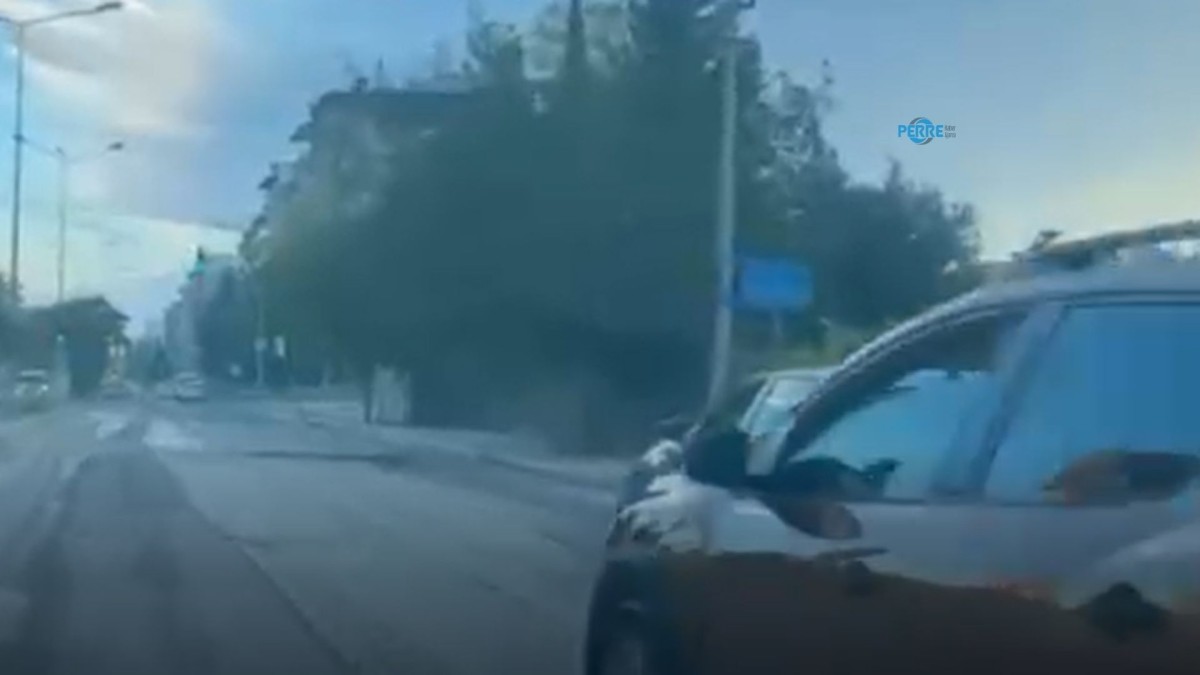 Adıyaman’da trafikte tehlikeli makas anları kameralara yansıdı  - Videolu Haber