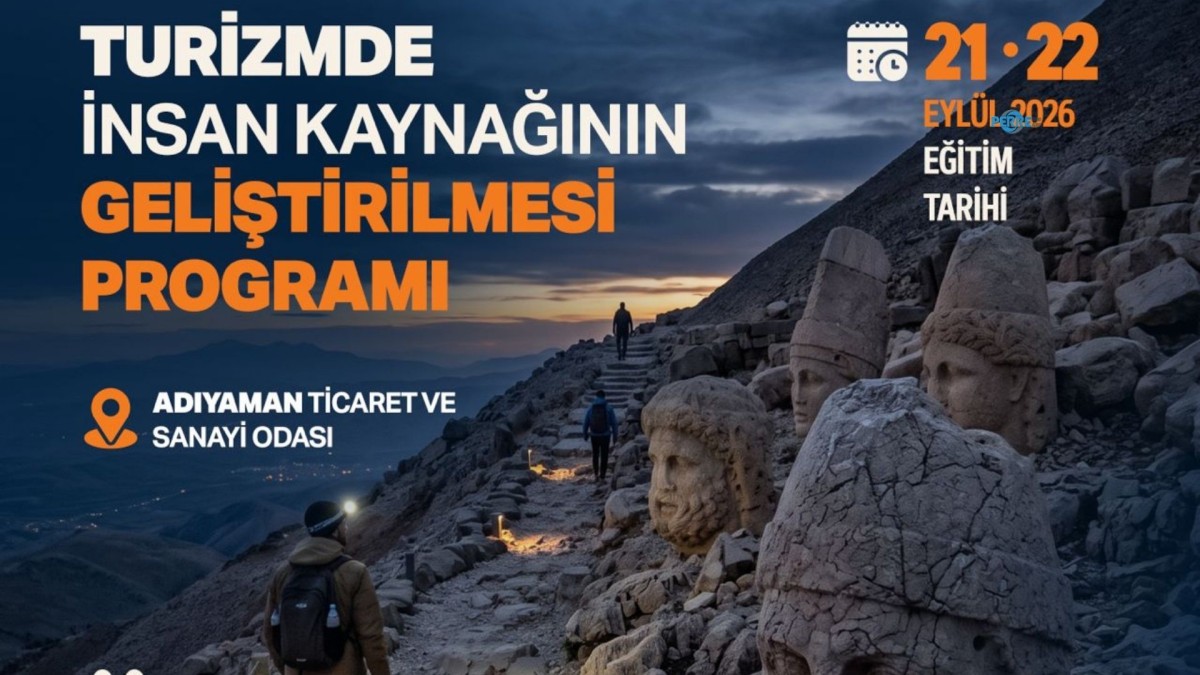 Adıyaman’da turizm işletmelerine yönelik eğitim programı düzenlenecek