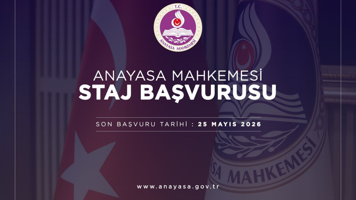 Anayasa Mahkemesi’nden Tam Zamanlı Staj Programı