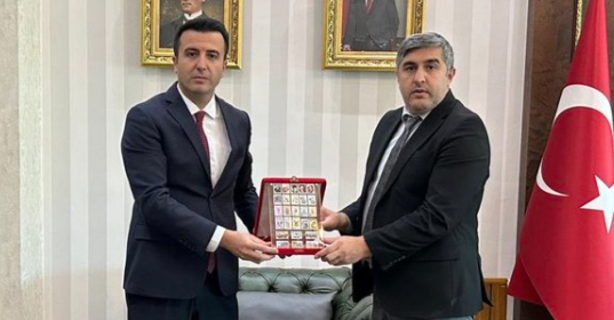 PTT 9. Bölge Müdürü Aydoğmuş'tan Bağlar Kaymakamı Özdemir'e Ziyaret