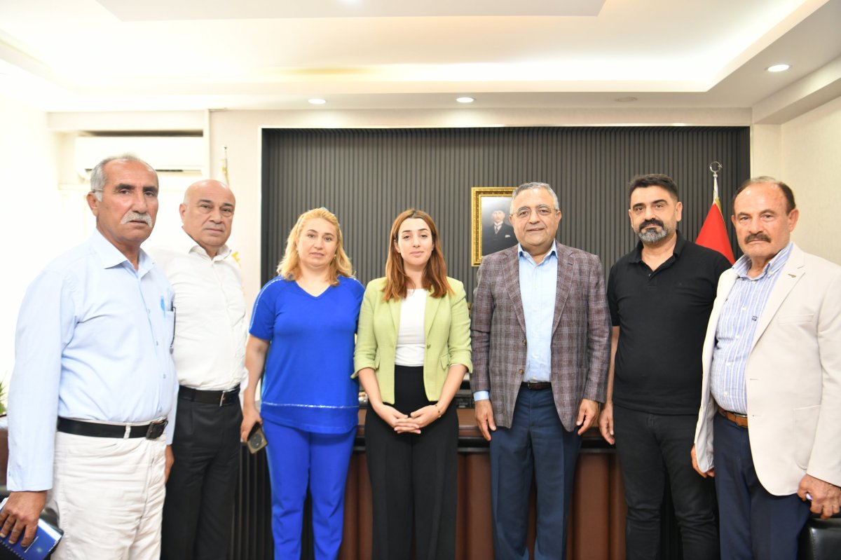 Sezgin Tanrıkulu Bismil Belediyesini Ziyaret Etti