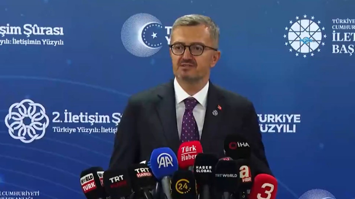 İletişim Başkanı Duran: Türkiye'nin stratejik iletişim vizyonunu ortaya koymayı hedefliyoruz