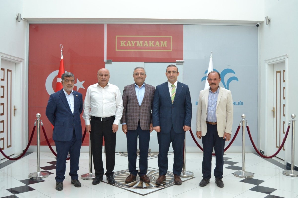 Mustafa Sezgin Tanrıkulundan Kaymakam Hasara Ziyaret