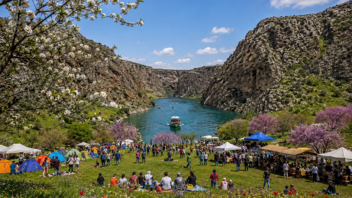 Kızılin Kanyonları Bahar Şenlikleri Yarın Başlıyor