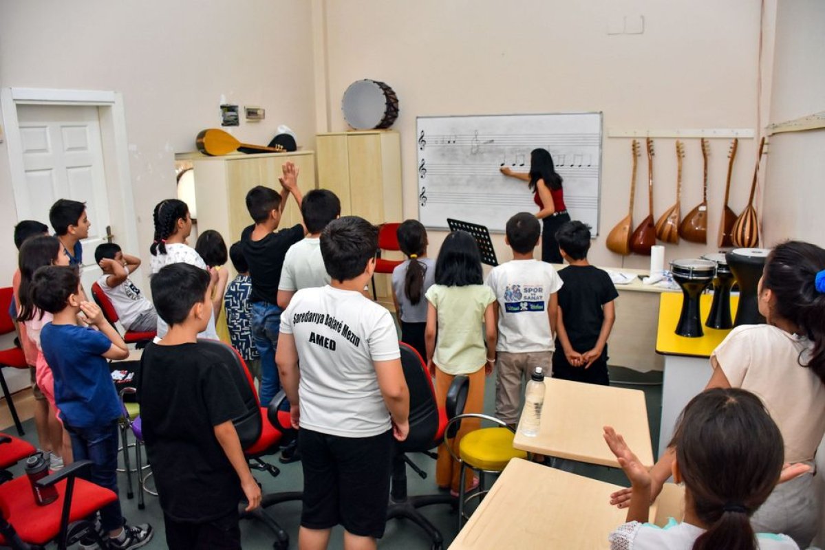 Çocuklar Yaz Boyunca Sanat Ve Eğitimle Buluşacak
