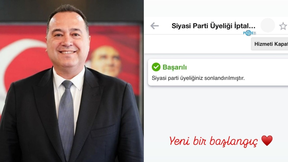 Manisa Büyükşehir Belediye Başkanı Dutlulu CHP'den istifa etti: ‘Yeni bir başlangıç’