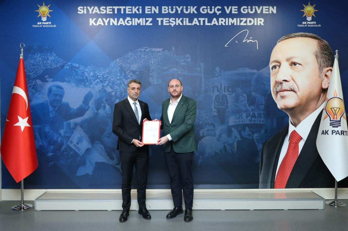 AK Parti Sur İlçe Başkanlığı’na Mücahit Alakuş Atandı