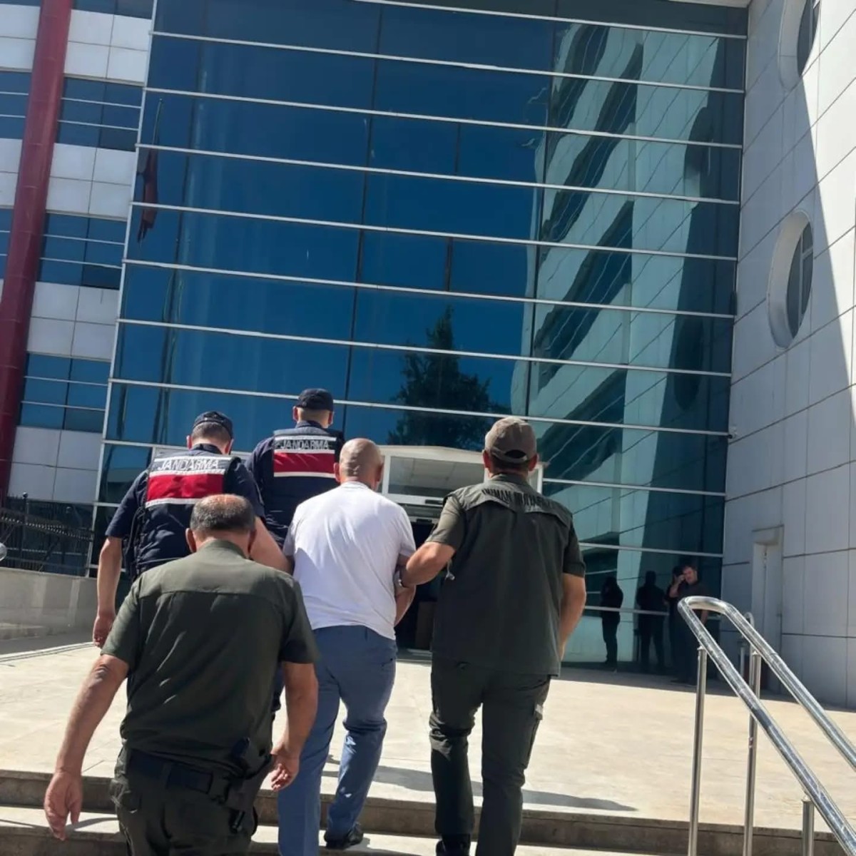 Ormanlık alanı yakan şüpheli tutuklandı