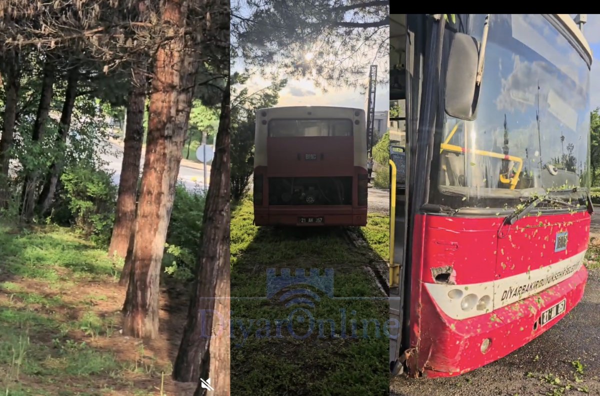 Freni Patlayan Belediye Otobüsü Facianın Eşiğinden Döndü