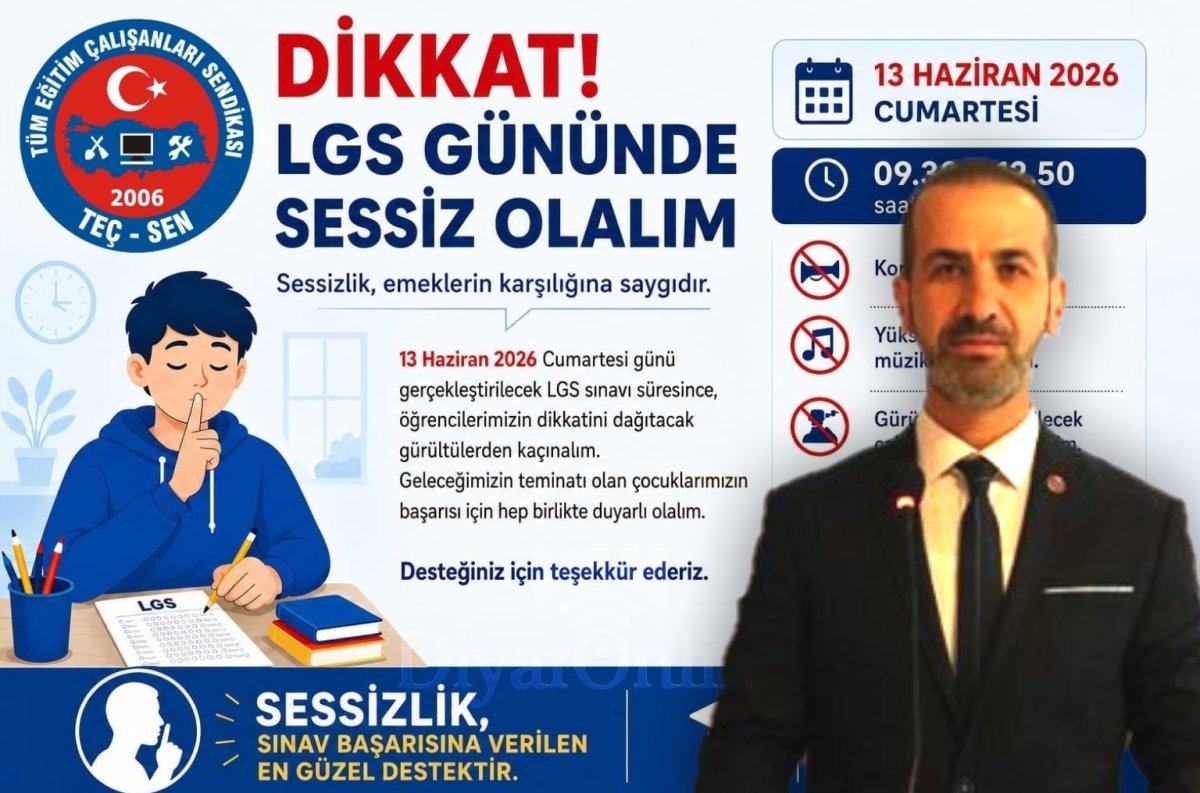 Ümit Kurt: “LGS Gününde Sessizlik, Gençlerimizin Başarısına Verilen En Büyük Destektir”
