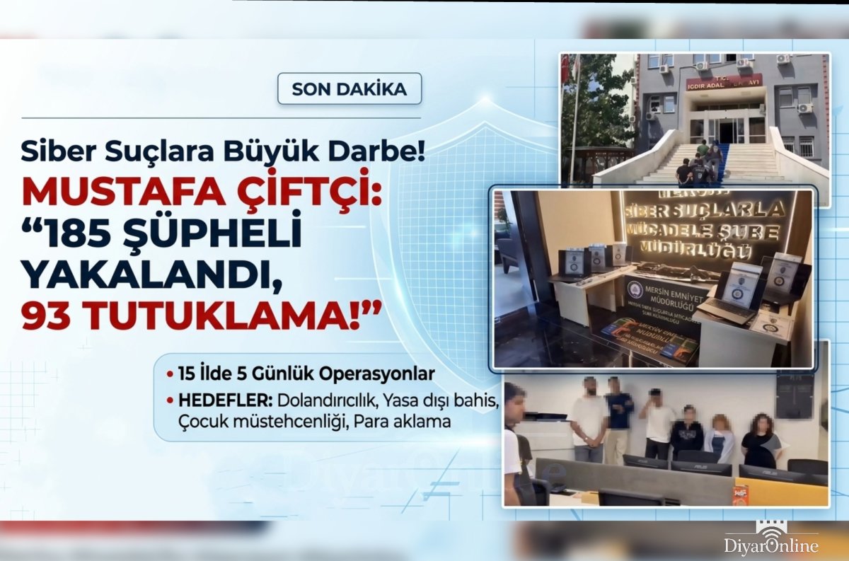 Mustafa Çiftçi Siber Suçlarla Mücadelemiz Kararlılıkla Sürecek
