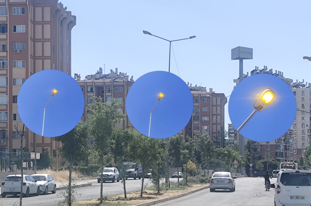 Üçkuyular 808 Konutlarında Gündüz Yanan Sokak Lambaları Tepki Çekti