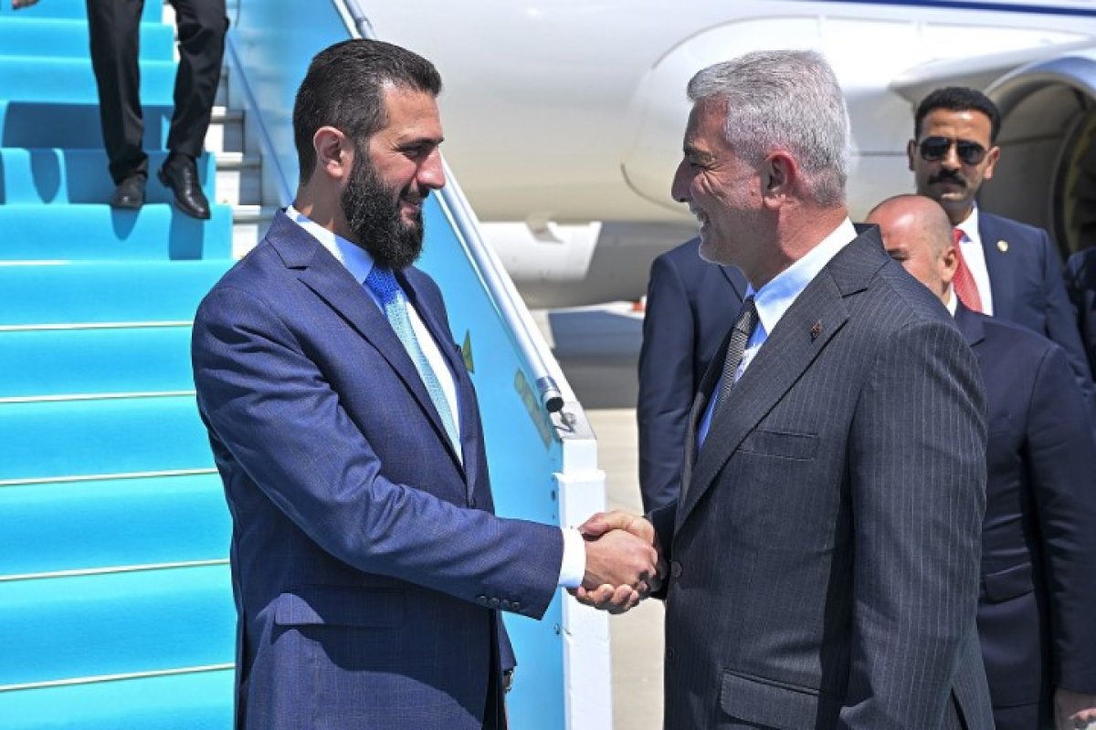 Suriye Cumhurbaşkanı Ahmet eş-Şara, NATO Zirvesi İçin Ankara'ya Geldi