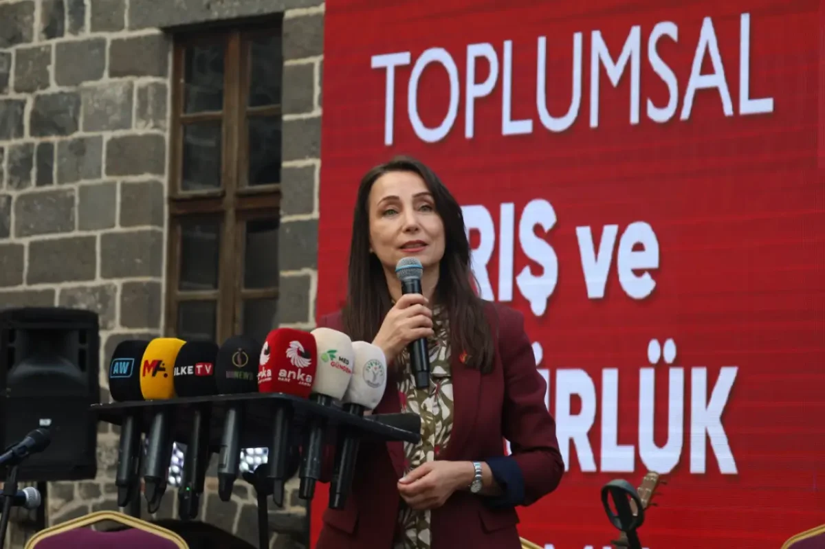 Tülay Hatimoğulları Diyarbakır'dan “Barış İçin Adım At” Çağrısı