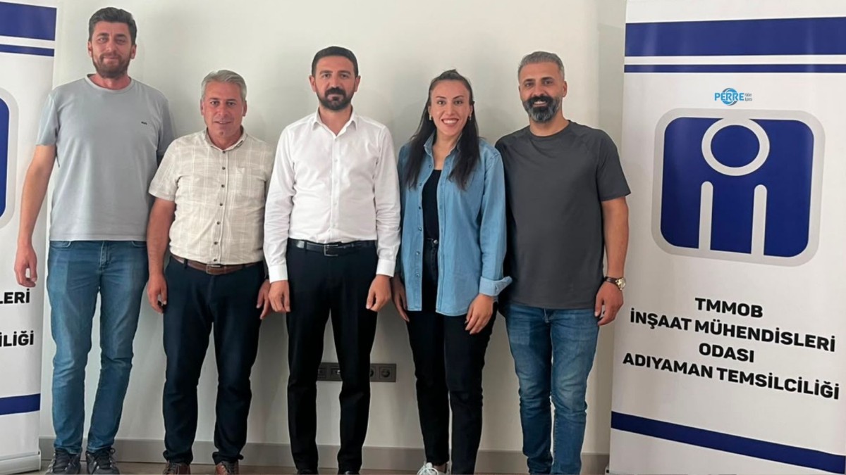 Tuncay Kaya yeniden İMO Adıyaman temsilcisi: ‘Depreme karşı doğru mühendislik şart’