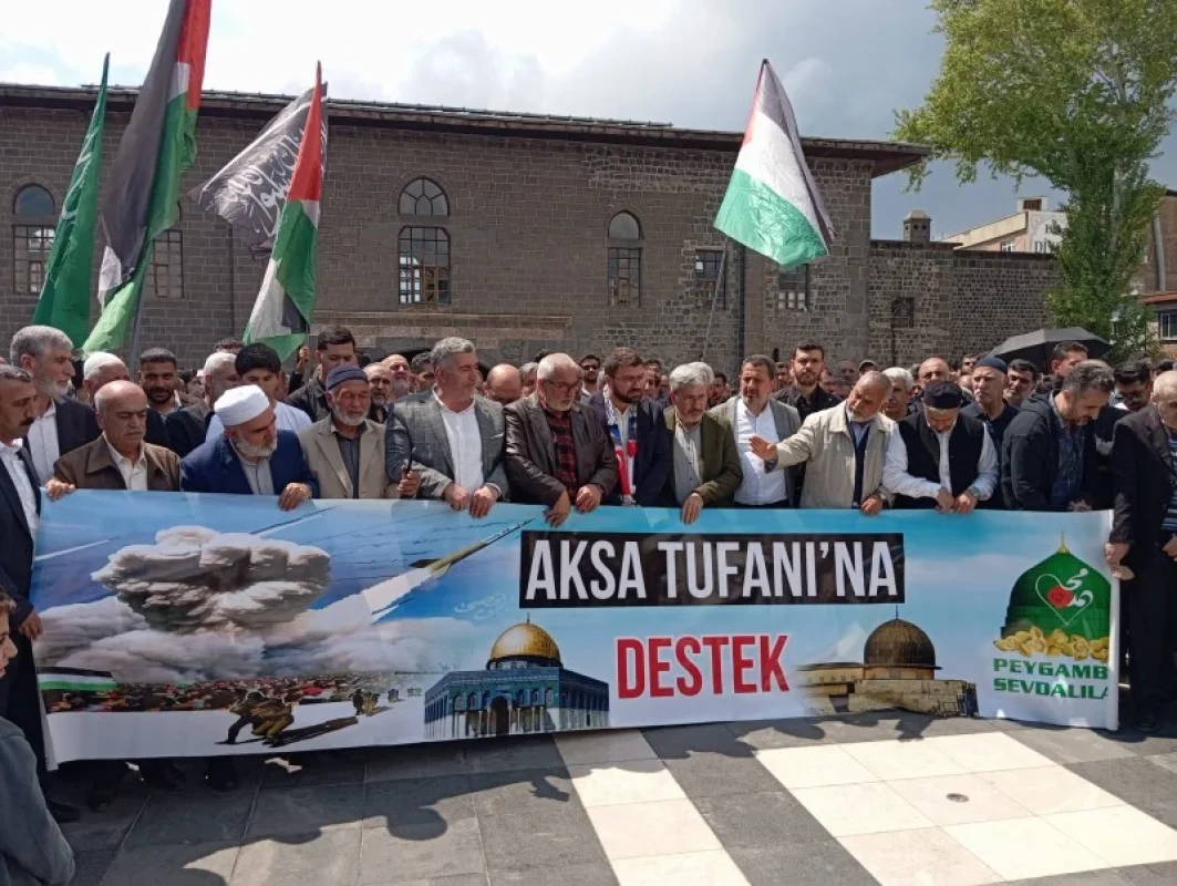 Diyarbakır’da Sumud Filosu Saldırısına Sert Tepki