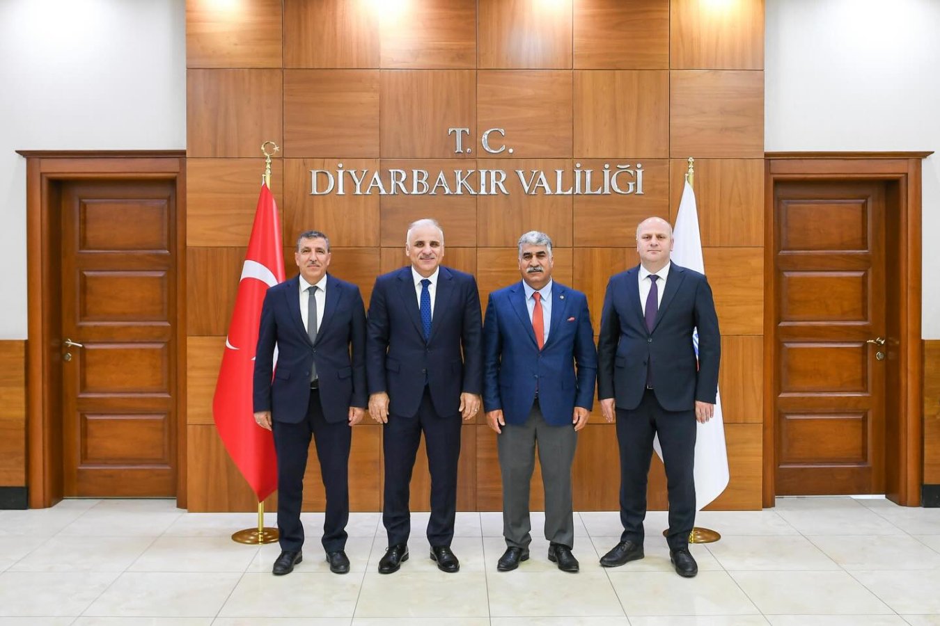 İl Millî Eğitim Müdürü Salih Sadoğlu ve Müfettişlerden Vali Murat Zorluoğlu’na Ziyaret