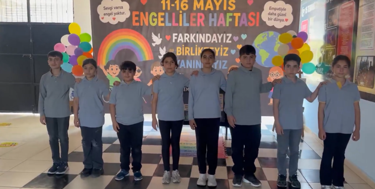 Sur Alparslan İmam Hatip Ortaokulu’ndan Engelliler Haftası’na Anlamlı Farkındalık Çalışması