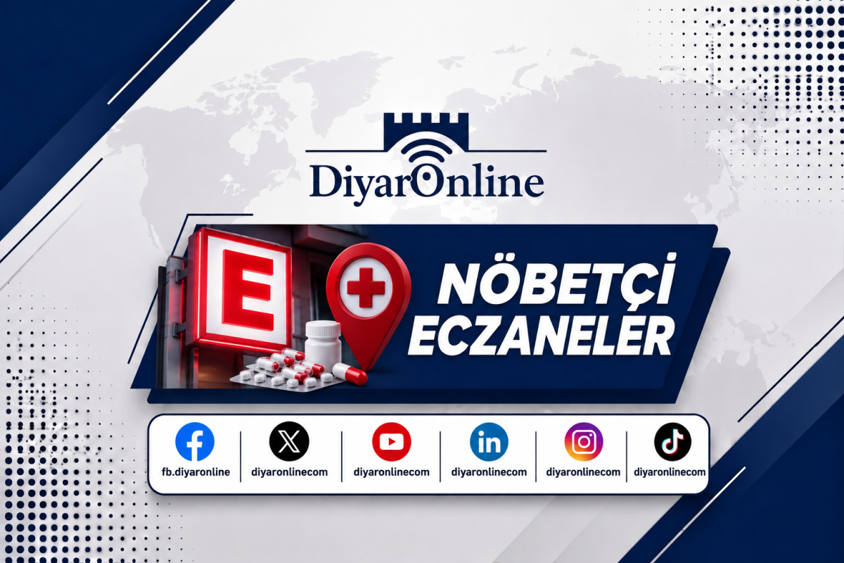Diyarbakır'da 6 Eylül 2026 Nöbetçi Eczaneler Belli Oldu: İşte Güncel Liste